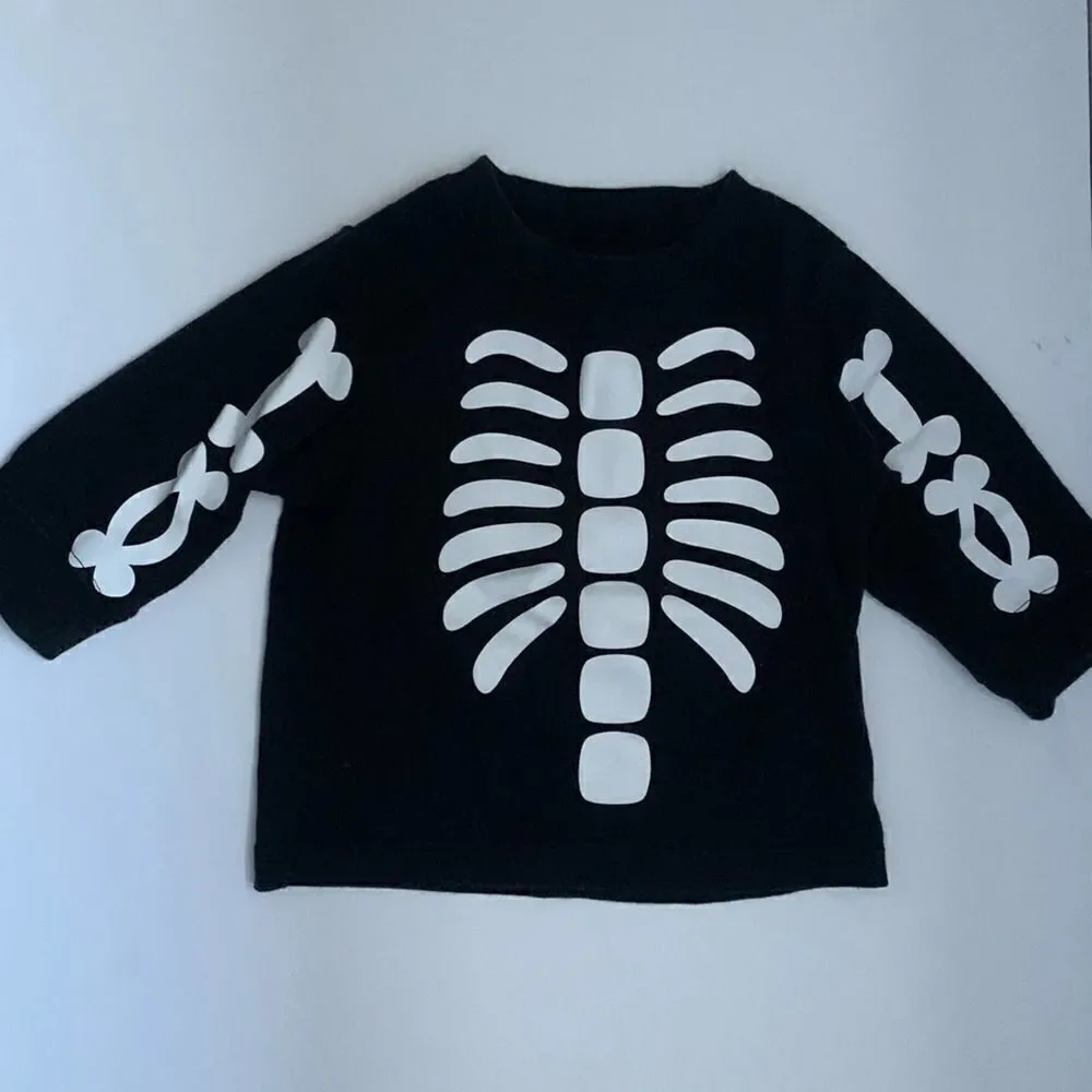🎃 👻 4 Piece Halloween Long Sleeve T-shirt Bundle